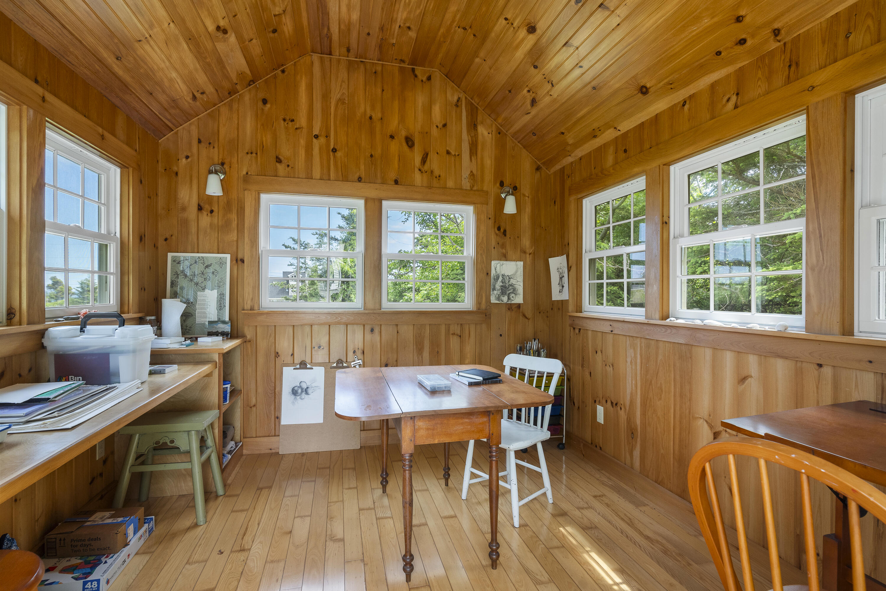 70 Pemaquid Loop Road New Harbor, ME 04554 - Photo 42 of 45 43_Interior of art studio-90