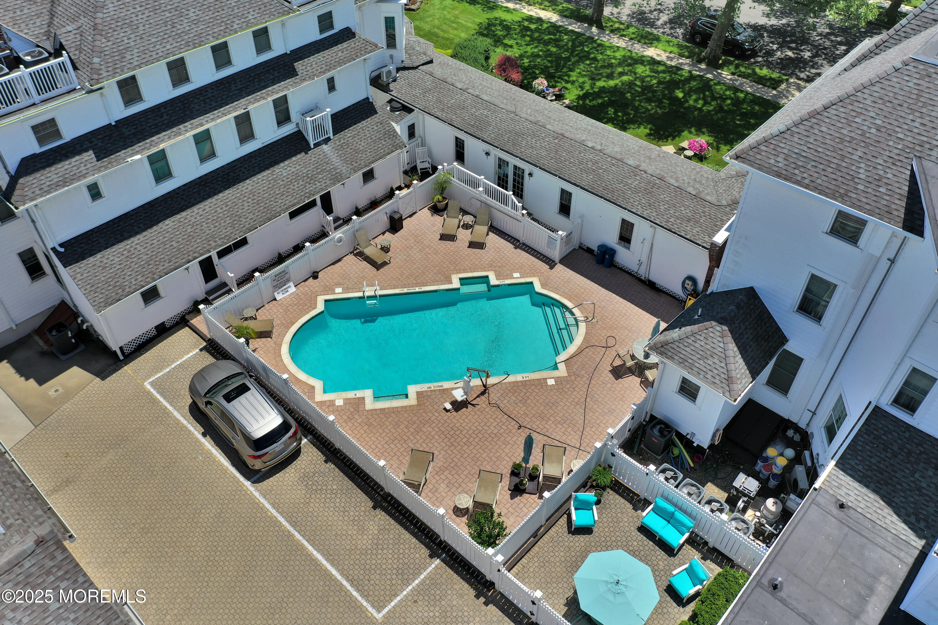 200 Monmouth Avenue, Unit 5 Spring Lake, NJ 07762 - Photo 25 of 26 Aerial of Pool