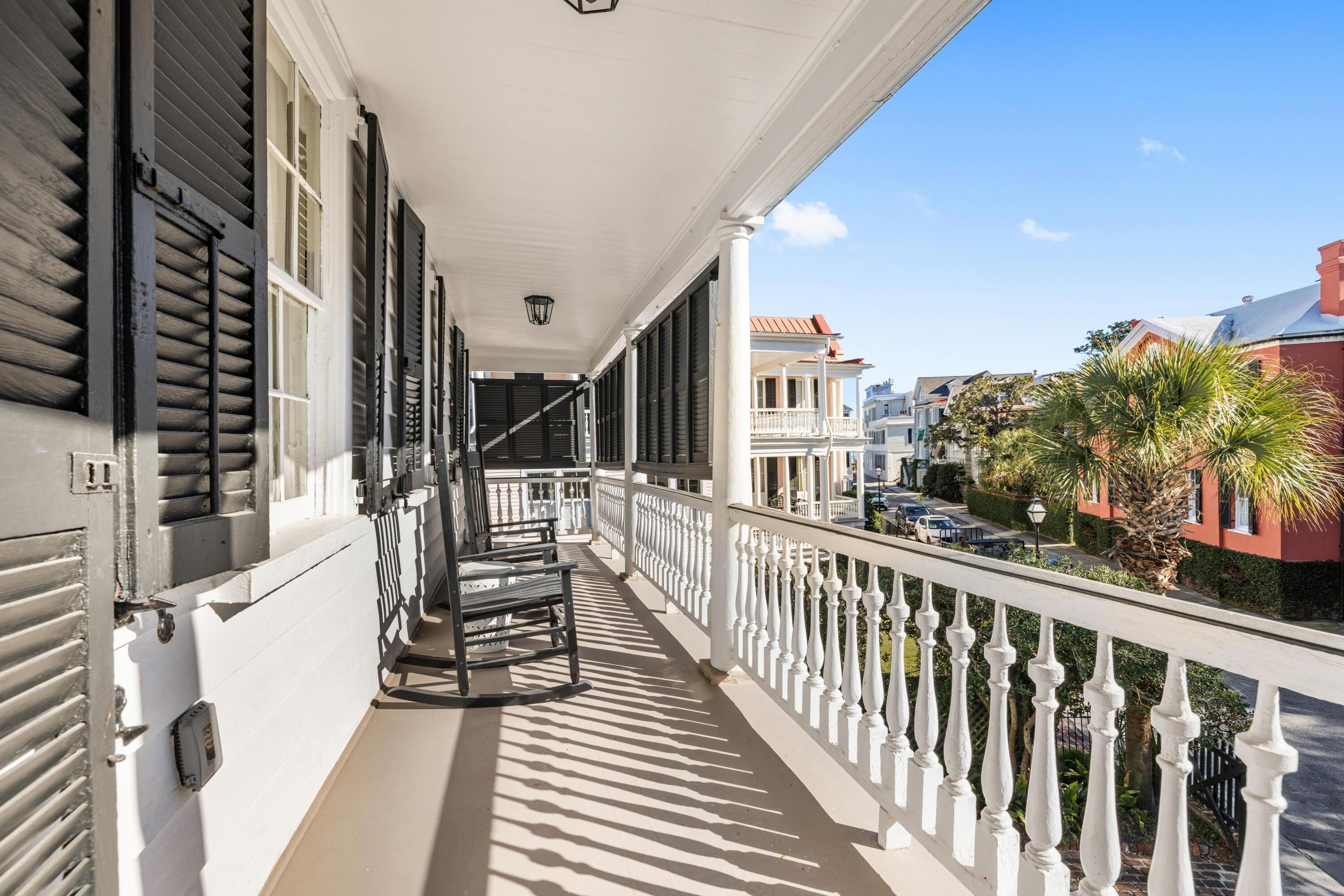 46 Church Street Charleston, SC 29401 - Photo 33 of 58 2nd floor porch