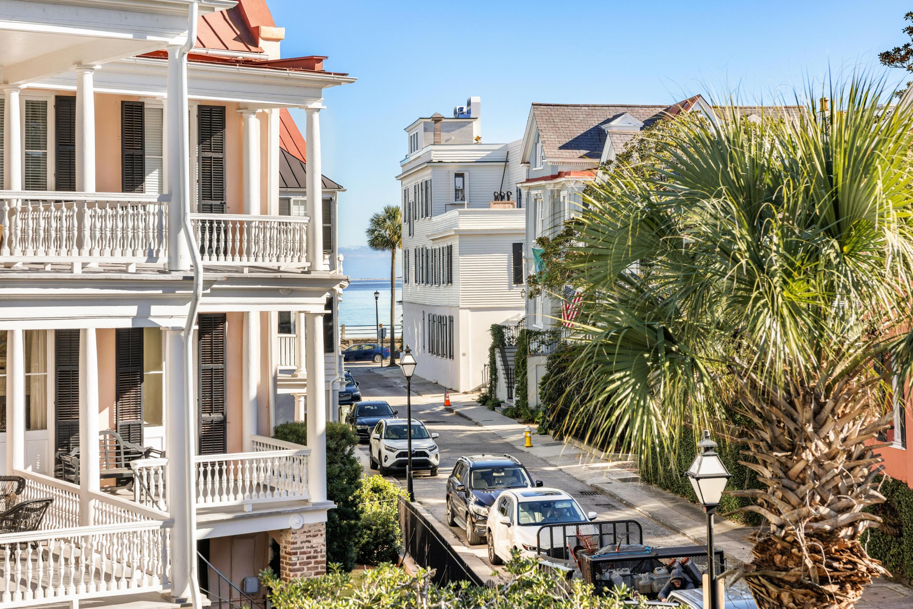 46 Church Street Charleston, SC 29401 - Photo 35 of 58 Harbor view 2nd floor porch