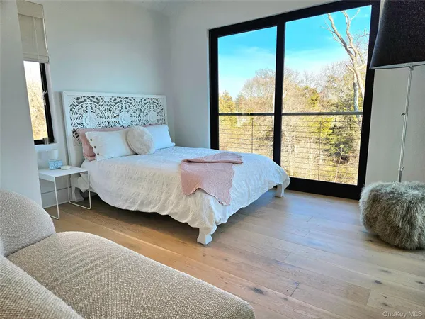 a view of a window and a living room