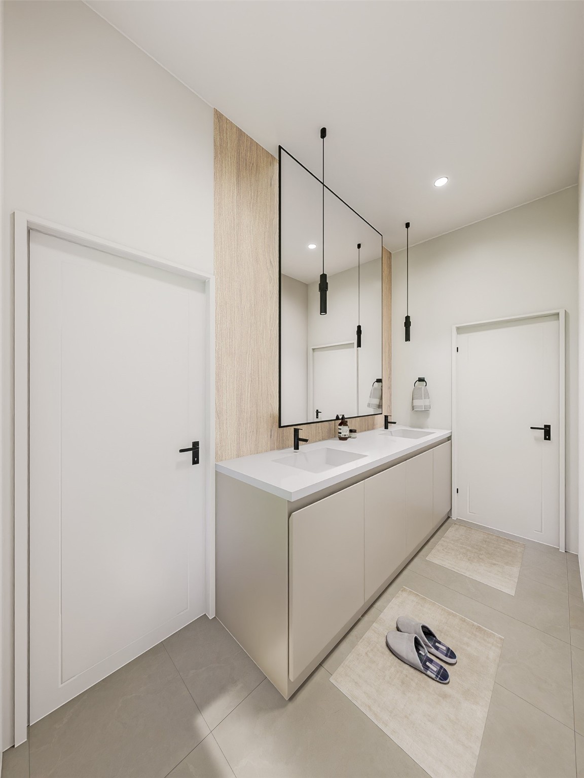 2909 Jones Street Houston, TX 77026 - Photo 19 of 23 a large white room with a large mirror