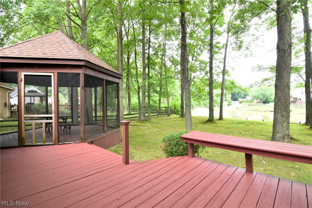 7655 Bellflower Road Mentor, OH 44060 - Photo 25 of 28 Wooden terrace featuring a yard