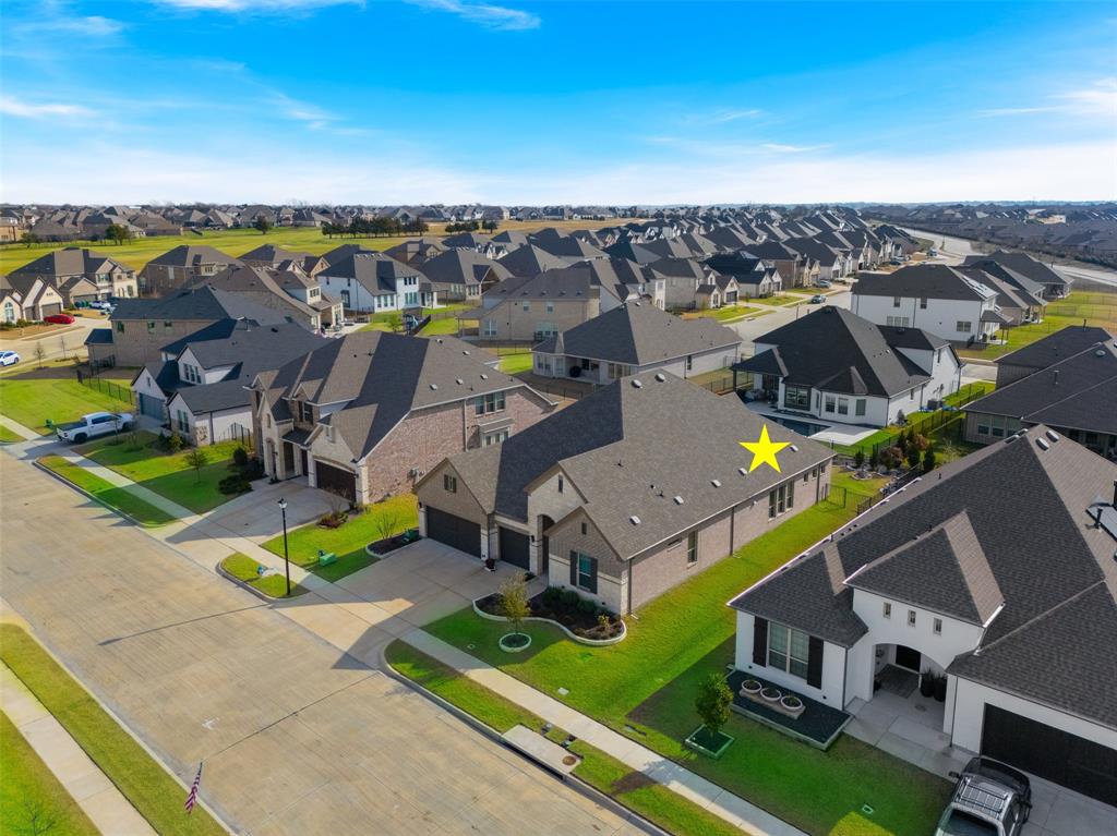 4028 Yellow Jasmine Lane Heath, TX 75126 - Photo 34 of 38 Bird's eye view featuring a residential view