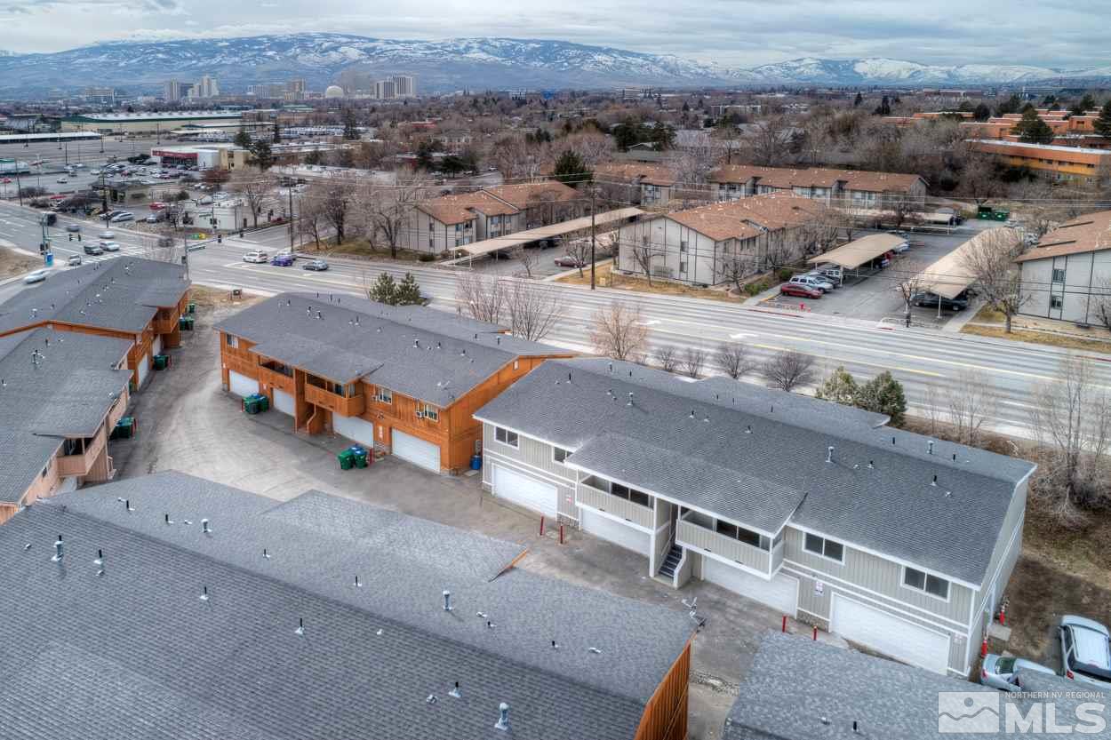 2150 Sutro Street, Unit A Reno, NV 89512 - Photo 25 of 25 an aerial view of residential houses with outdoor space