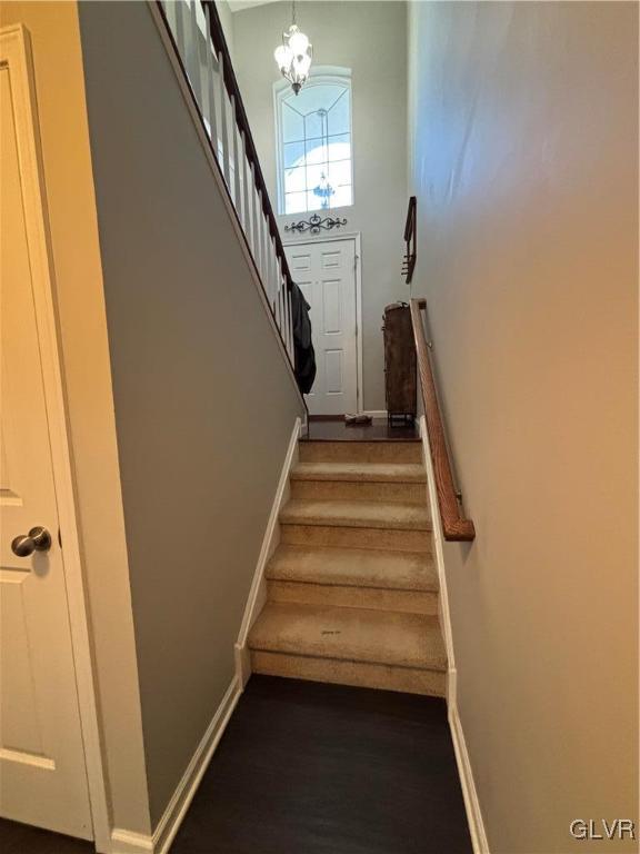 2242 Rising Hill Road Whitehall, PA 18052 - Photo 37 of 50 Downstairs to the lower level with Family Room.