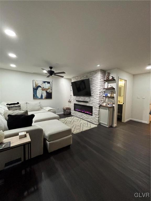 2242 Rising Hill Road Whitehall, PA 18052 - Photo 43 of 50 20’ X 20’ Family Room with egress window, lovely f