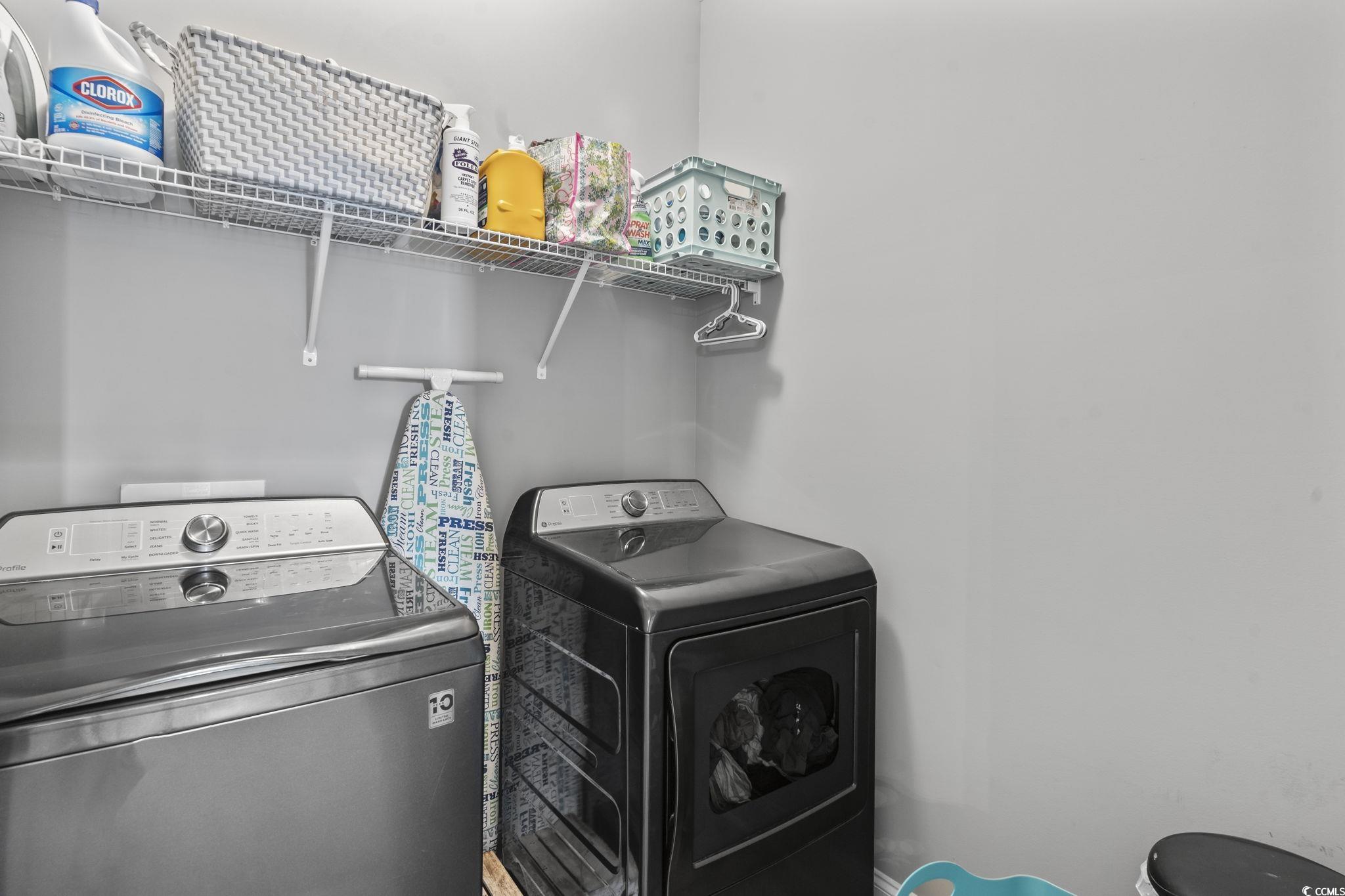 375 Bumble Circle Murrells Inlet, SC 29576 - Photo 26 of 40 Laundry room featuring washer and clothes dryer