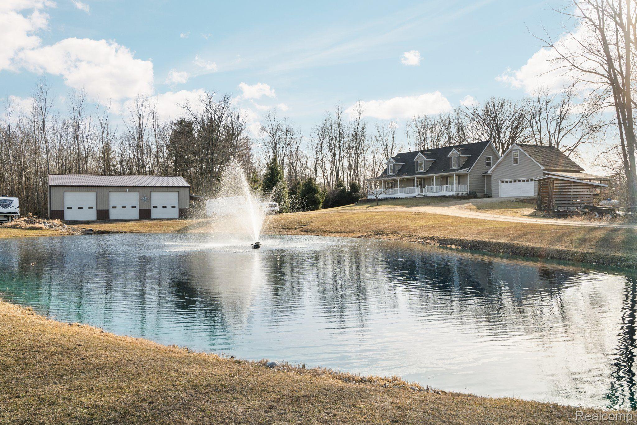 11699 West Iosco Road Webberville, MI 48892 - Photo 4 of 42 Check out this beautiful Pond