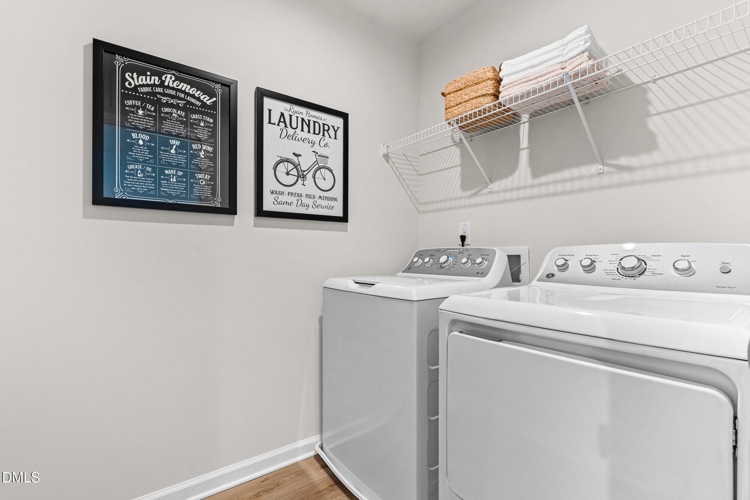 4015 Moth Trail Bailey, NC 27807 - Photo 25 of 26 a utility room with dryer and washer
