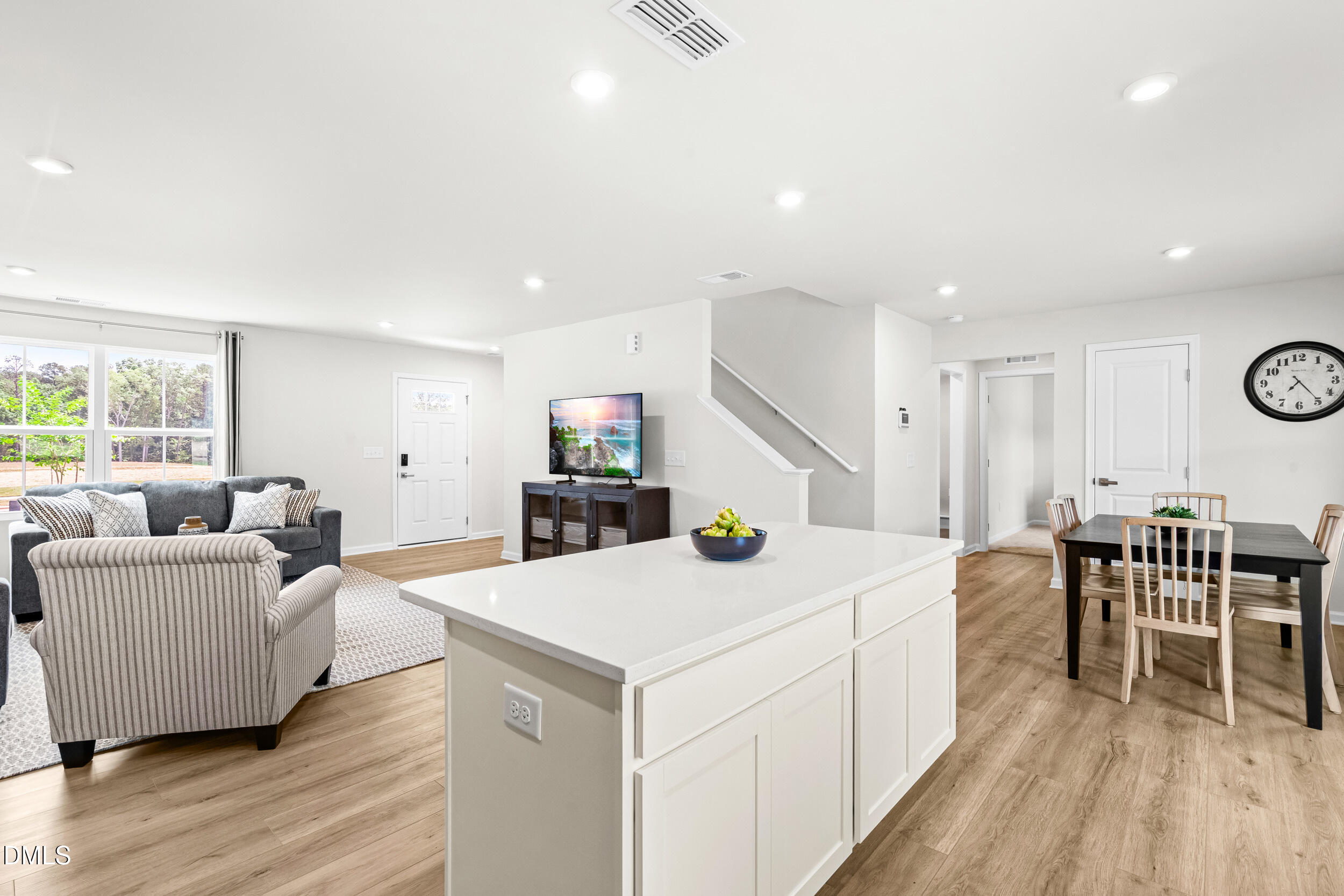 4015 Moth Trail Bailey, NC 27807 - Photo 5 of 26 a living room with furniture and a table