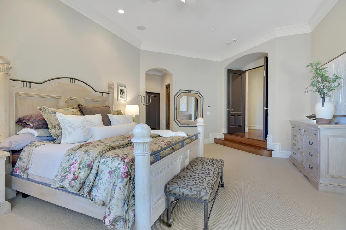 18485 Withey Road Monte Sereno, CA 95030 - Photo 19 of 39 a bedroom with a bed and a dresser