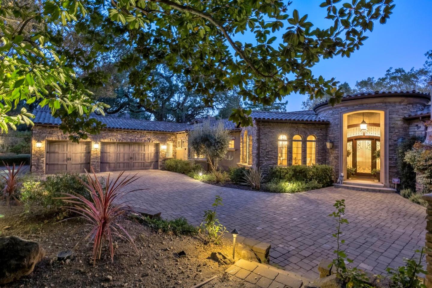 18485 Withey Road Monte Sereno, CA 95030 - Photo 3 of 39 a view of a house with a yard