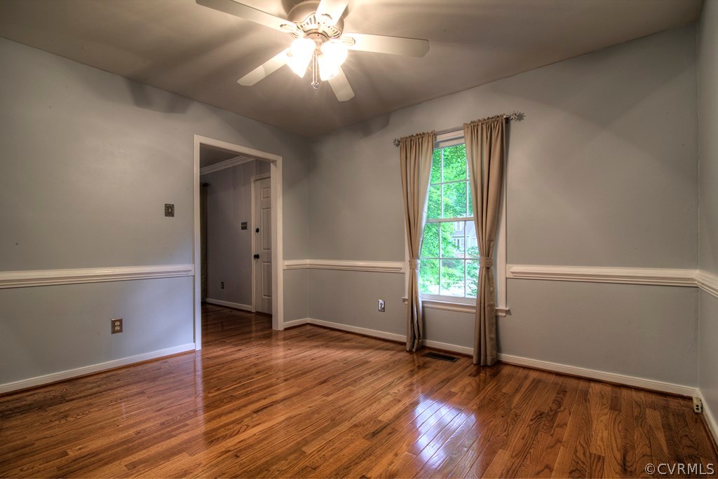 10140 Natural Bridge Road North Chesterfield, VA 23236 - Photo 5 of 32 Formal dining room with gleaming hardwood floors!