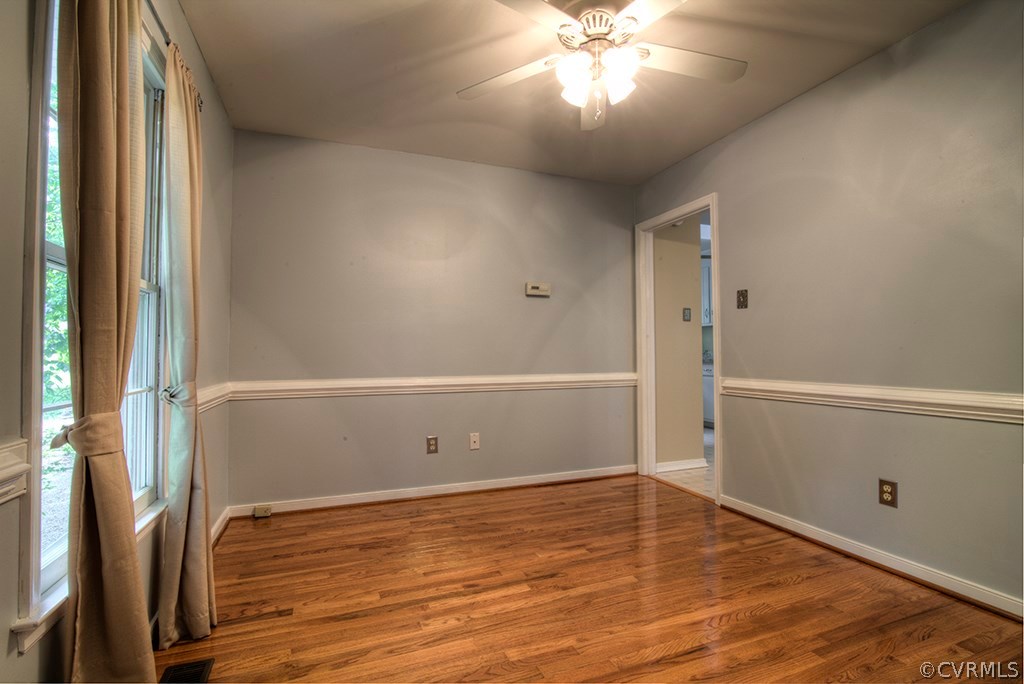 10140 Natural Bridge Road North Chesterfield, VA 23236 - Photo 6 of 32 Alternate view of dining room with chair rail moul