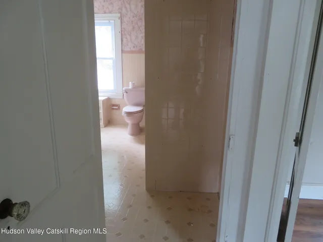 a view of closet area