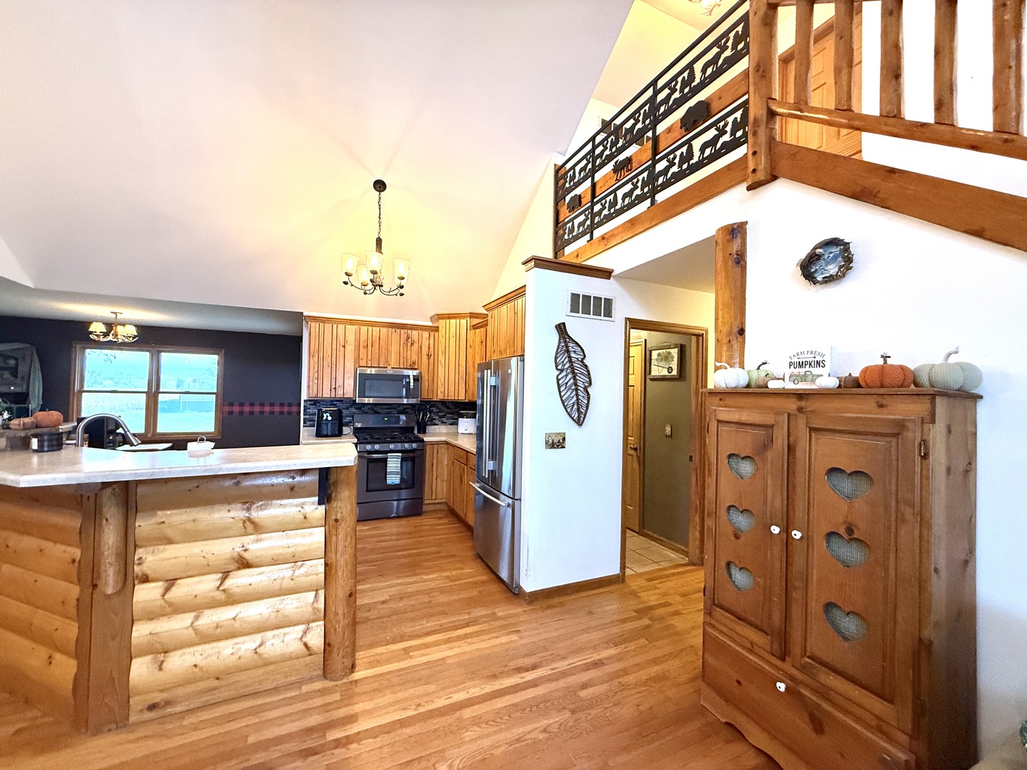 14944 South Steward Road Rochelle, IL 61068 - Photo 11 of 32 a view of a living room and window