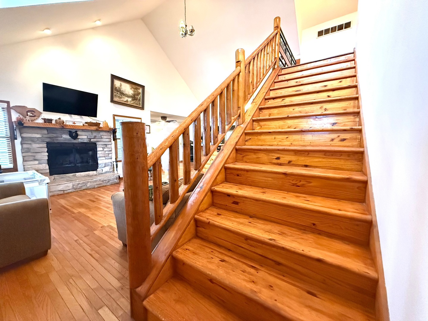 14944 South Steward Road Rochelle, IL 61068 - Photo 22 of 32 a view of entryway and hall with wooden floor