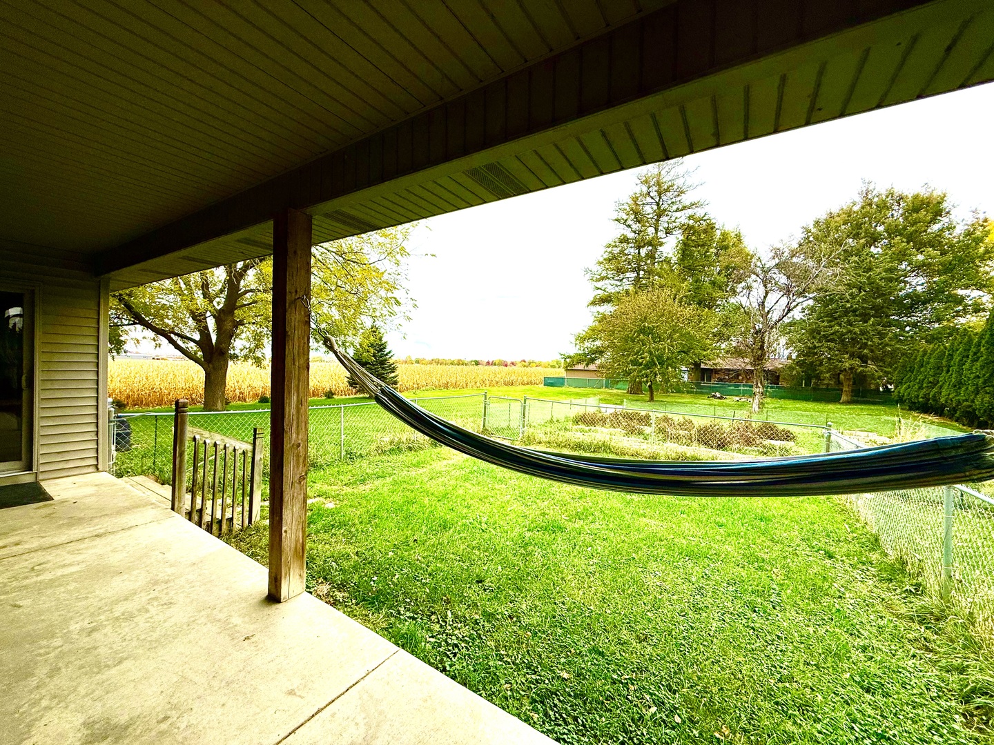 14944 South Steward Road Rochelle, IL 61068 - Photo 31 of 32 a view of swimming pool from a balcony