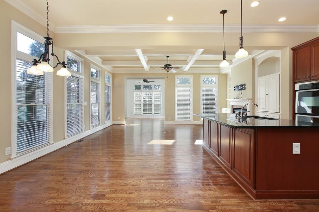 2010 Heathermere Way Roswell, GA 30075 - Photo 12 of 42 a view of a living room and kitchen with a large window
