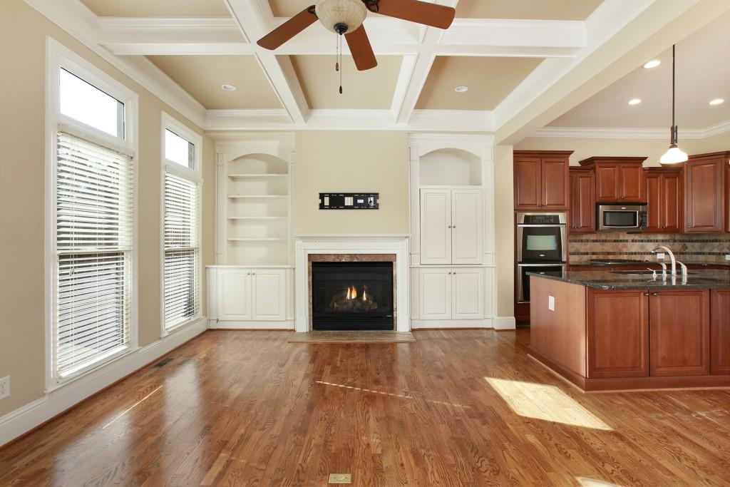 2010 Heathermere Way Roswell, GA 30075 - Photo 18 of 42 a view of a kitchen with furniture and a fireplace