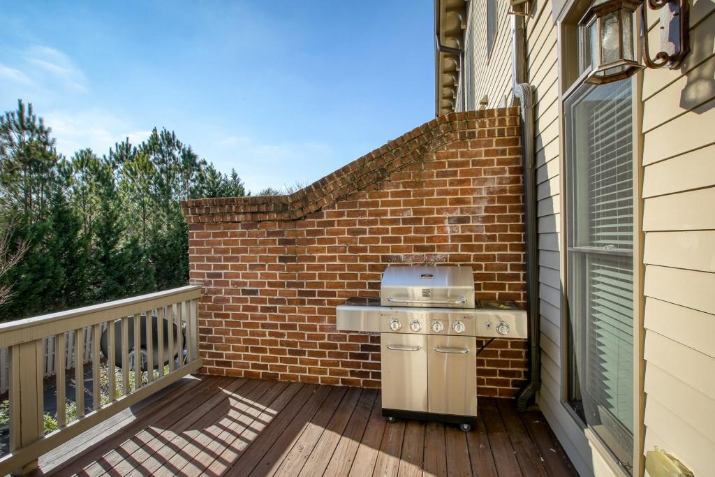 2010 Heathermere Way Roswell, GA 30075 - Photo 22 of 42 a balcony with a door
