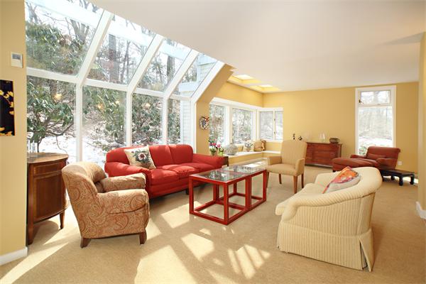 21 Autumn Road Weston, MA 02493 - Photo 3 of 12 a living room with furniture and a large window