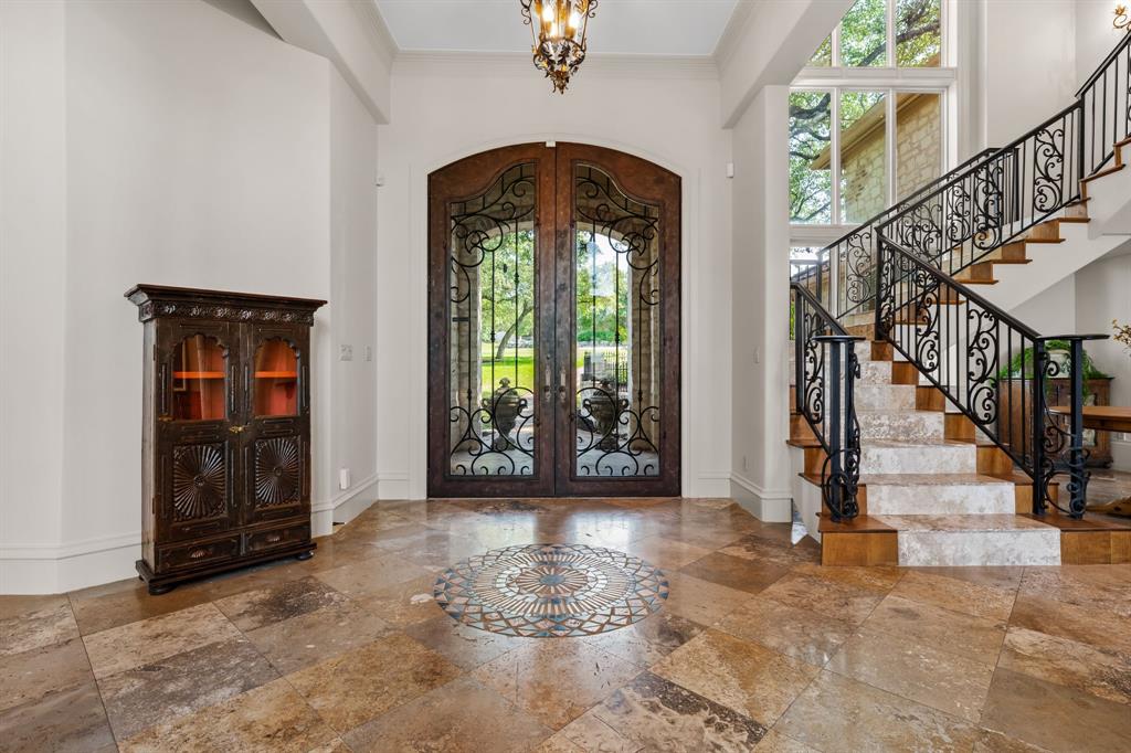 401 Brooks Hollow Road Lakeway, TX 78734 - Photo 6 of 40 a view of entryway and hall with wooden floor
