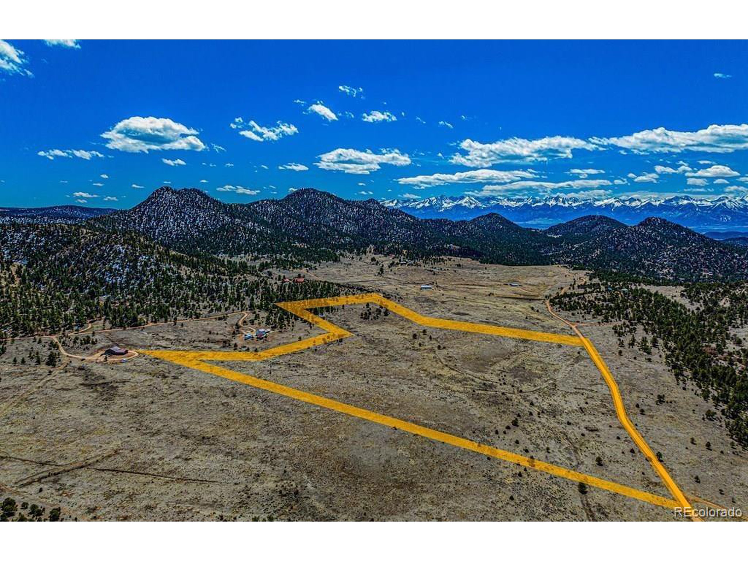 36 Marcey Road Westcliffe, CO 81252 - Photo 24 of 25 a view of a lake with a mountain