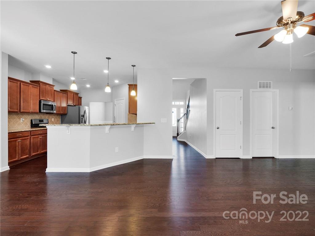 10502 Ebbets Road Charlotte, NC 28273 - Photo 17 of 48 a view of kitchen with refrigerator and window