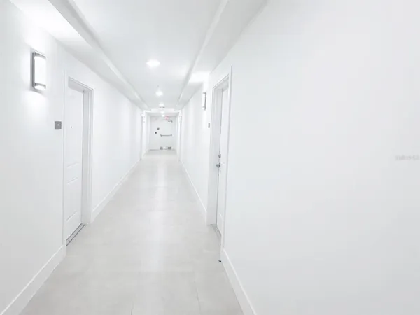a view of a hallway