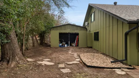 a view of outdoor space with trees