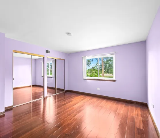 an empty room with window