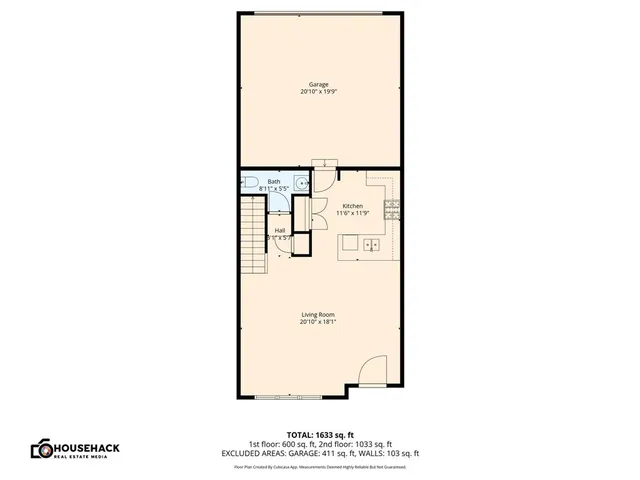 a picture of a bench in front of a door