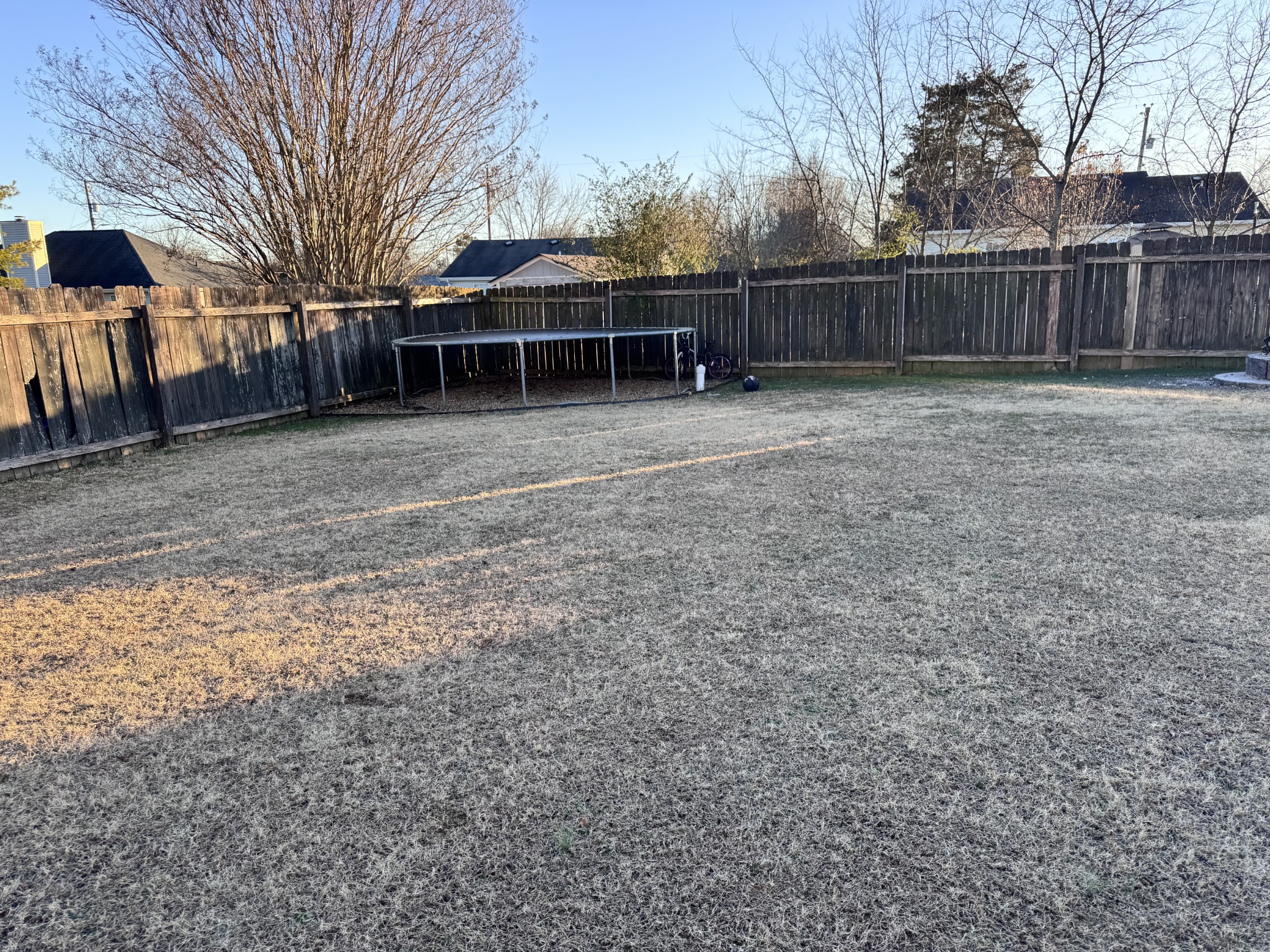 589 Hollandale Road La Vergne, TN 37086 - Photo 20 of 27 a view of a backyard with wooden fence