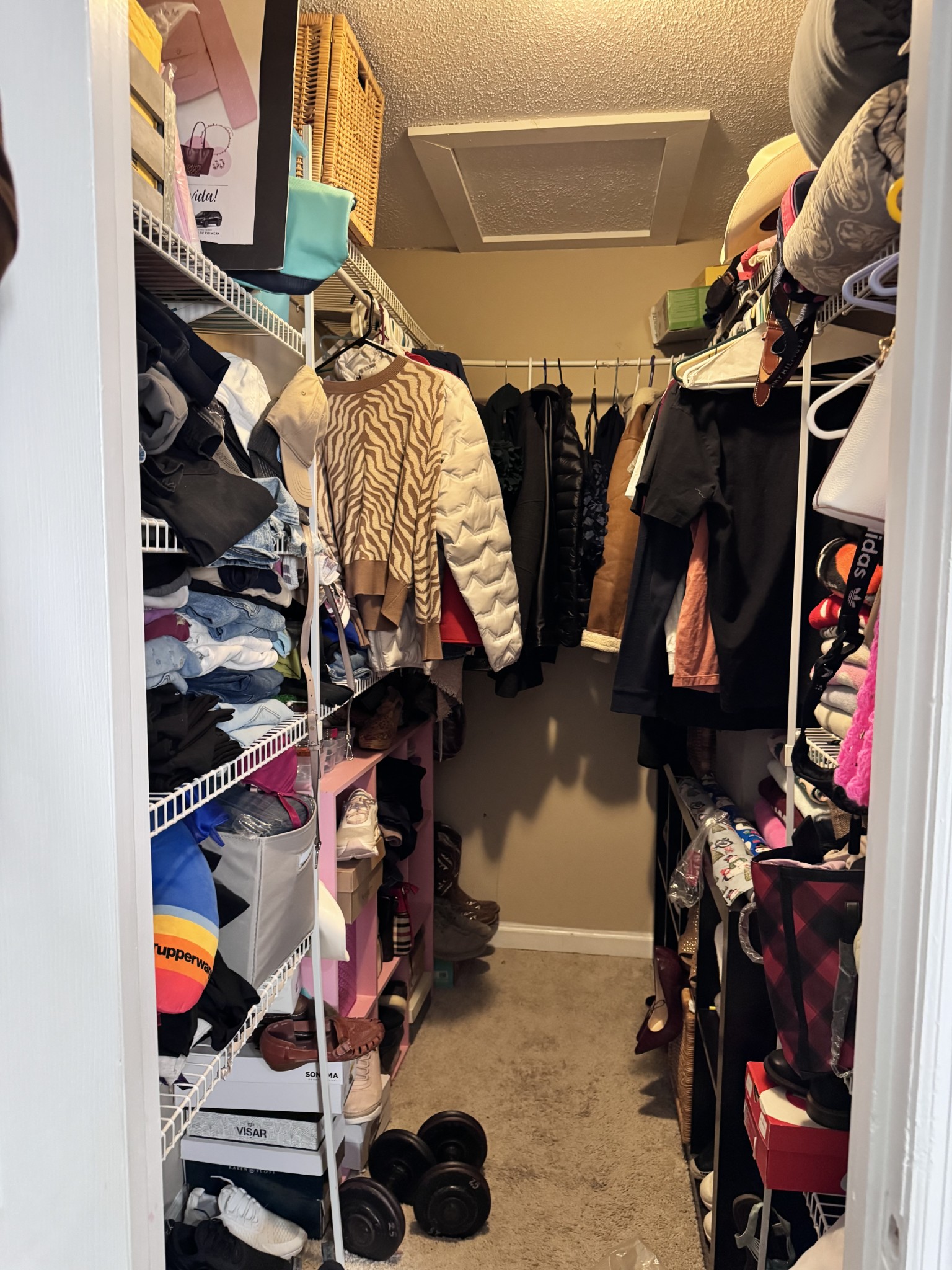 589 Hollandale Road La Vergne, TN 37086 - Photo 10 of 27 a view of walk in closet with clothes and shoes