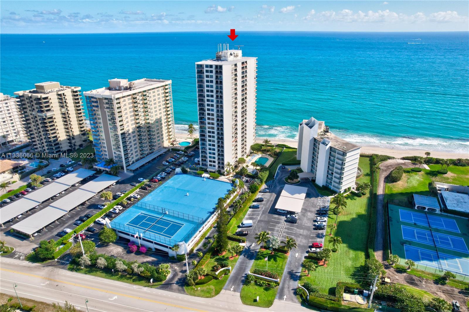 5420 North Ocean Drive, Unit 1205 Riviera Beach, FL 33404 - Photo 53 of 76 a building view with a garden space