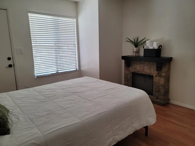 a view of outdoor space with mountain view