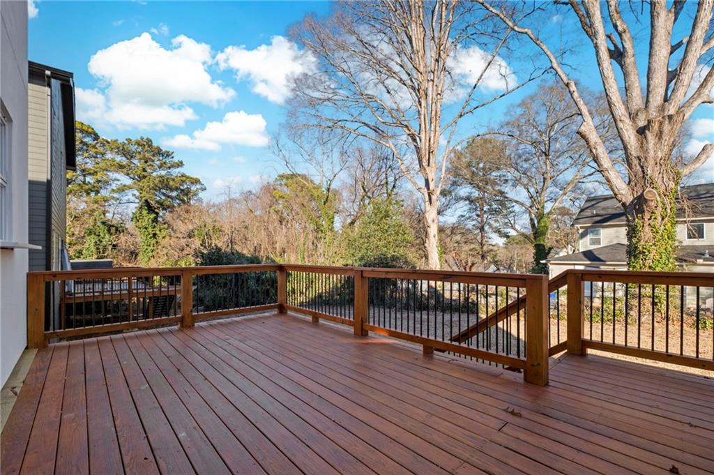 363 Marigna Avenue Scottdale, GA 30079 - Photo 32 of 33 a view of balcony with deck and wooden floor