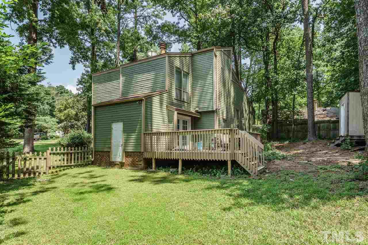 6308 Oakbrook Circle Raleigh, NC 27609 - Photo 16 of 16 Backyard