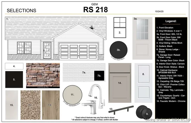 $263,900 | 4214-lot 218 Round Rock Boulevard, Charlestown, IN 47111