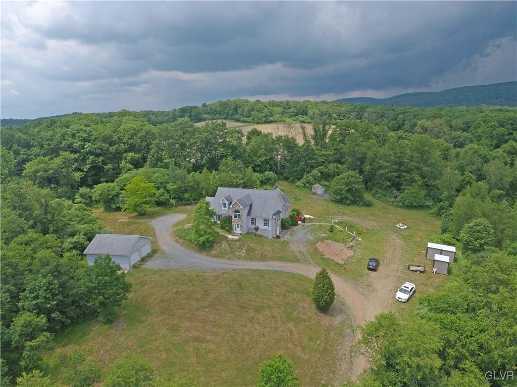 1205 Pine Run Road Lehighton, PA 18235 - Photo 3 of 39 an aerial view of a house with yard