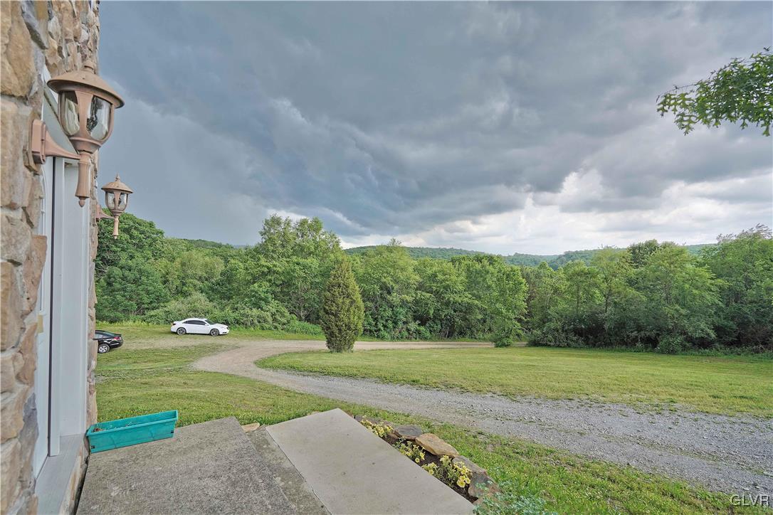 1205 Pine Run Road Lehighton, PA 18235 - Photo 8 of 39 a view of a garden with a fountain