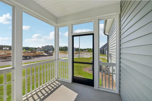 a view of a street with houses