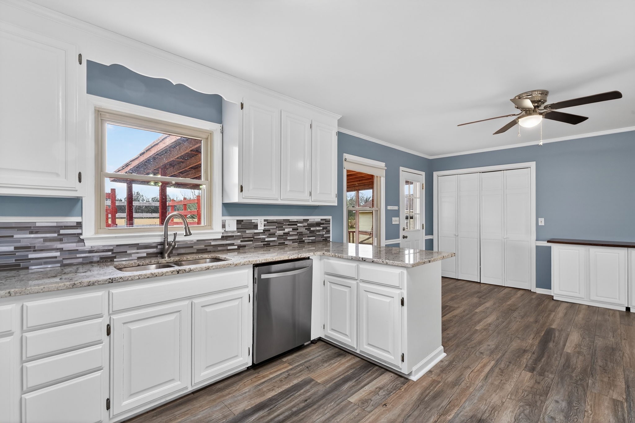 4377 Windrow Road Rockvale, TN 37153 - Photo 6 of 22 a kitchen with a sink cabinets and window