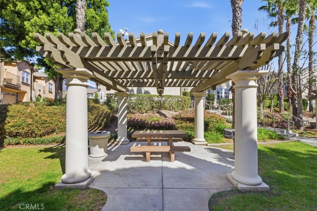 7353 Ellena West, Unit 70 Rancho Cucamonga, CA 91730 - Photo 37 of 40 a view of outdoor space with garden