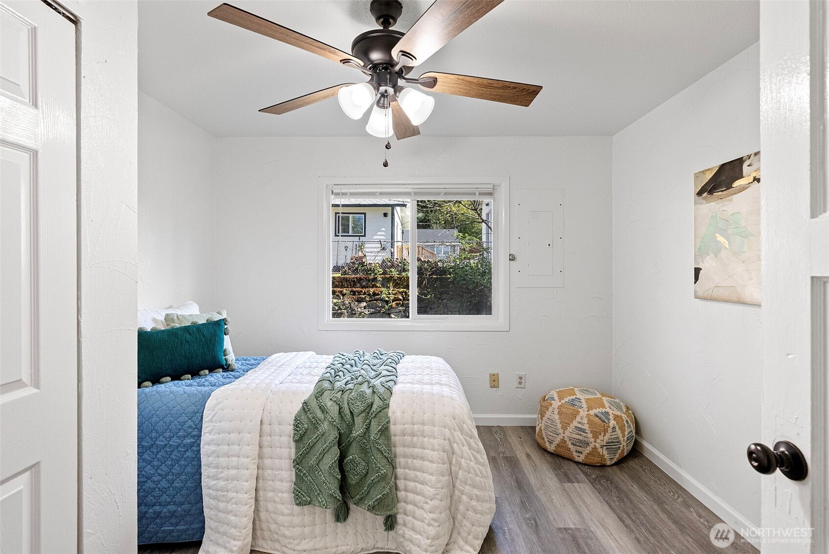 414 Plum Street Bremerton, WA 98310 - Photo 12 of 40 a bedroom with a bed and a window