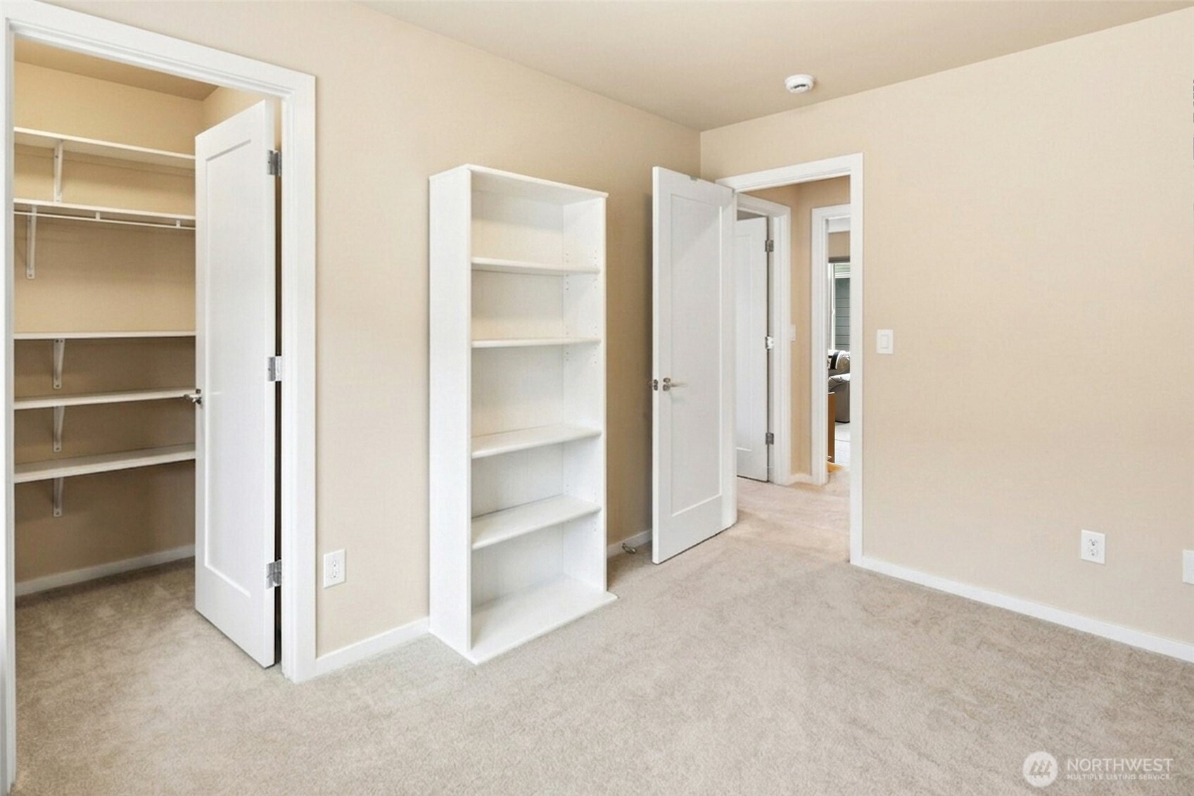 17227 39th Drive Southeast Bothell, WA 98012 - Photo 15 of 22 a view of closet area with empty shelves