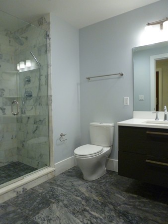 10 St George Street, Unit 103 Boston, MA 02118 - Photo 8 of 8 a bathroom with a sink a toilet and shower