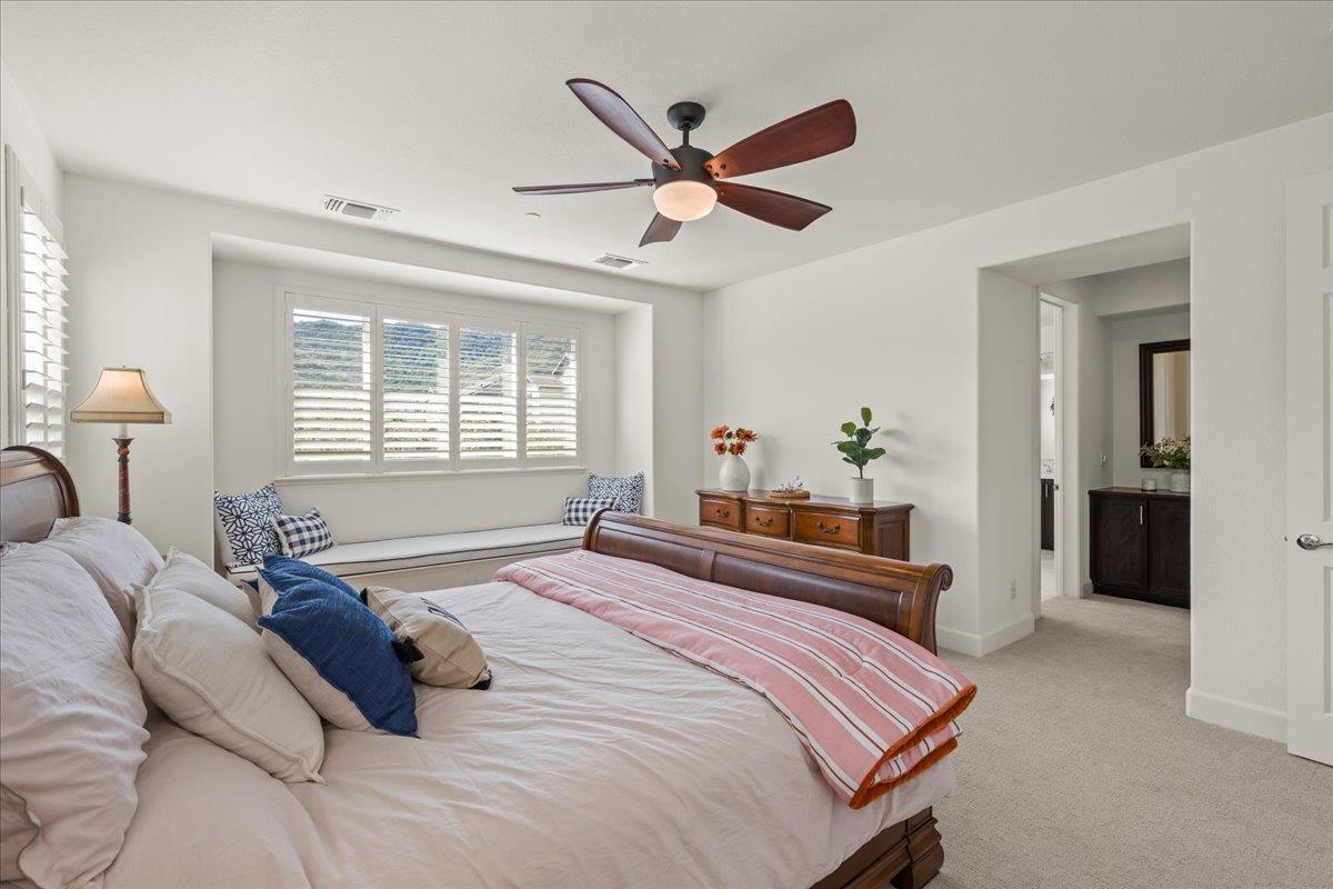 1188 Viognier Way Gilroy, CA 95020 - Photo 40 of 71 a bedroom with a bed and window